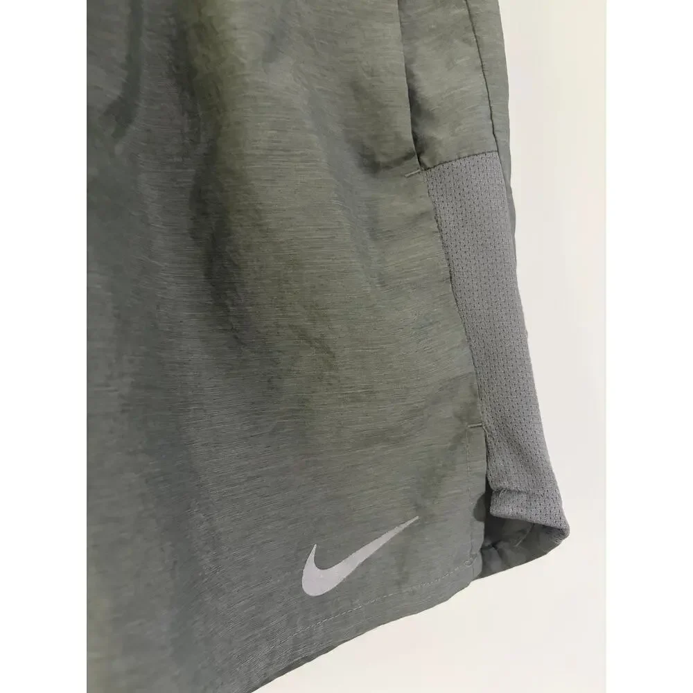 Nike Dri-FIT Gray Running Shorts Mesh Panels Women's Size S